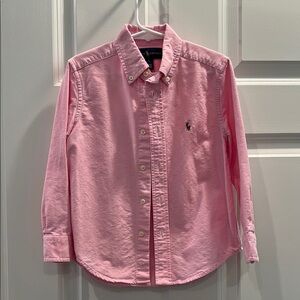 Ralph Lauren Kids Pink Button-Down Shirt